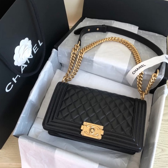 Chanel leboy medium black - Picture 2 of 3